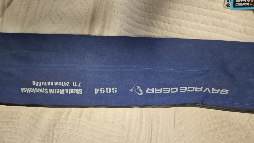 SAVAGE GEAR SGS4 Shad & Metal Specialist MF MH 2.41m do 80g