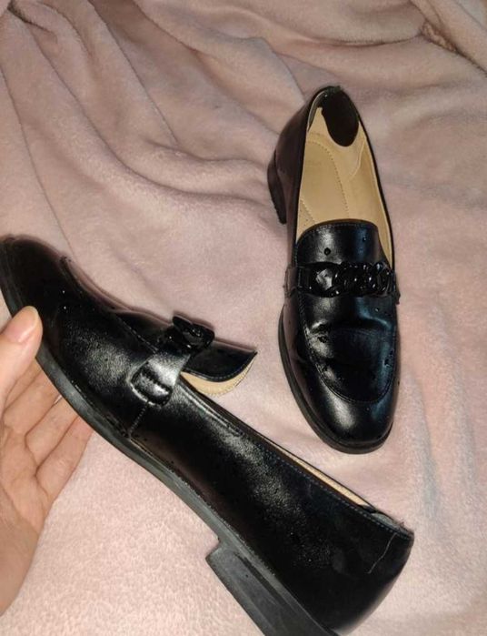 Лофери чорні класичні