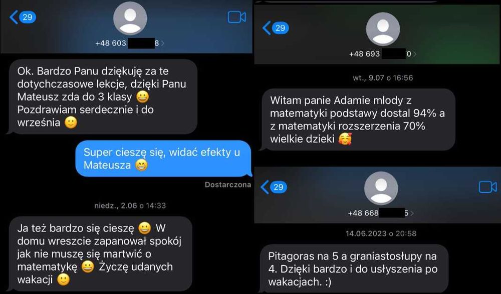 Korepetycje z matematyki - przygotowanie do sprawdzianów lub matury :)