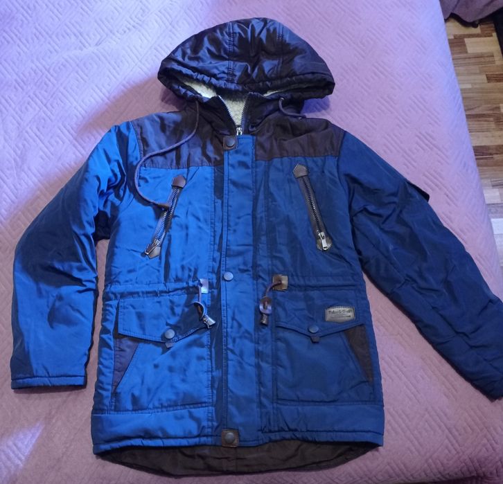 Зимова куртка на хлопчика 40 розмір