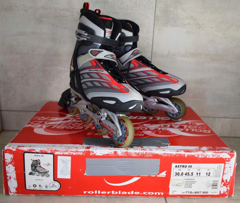 Rolki Rollerblade Astro 40 rozm.45,5 wkł. 29,5 cm