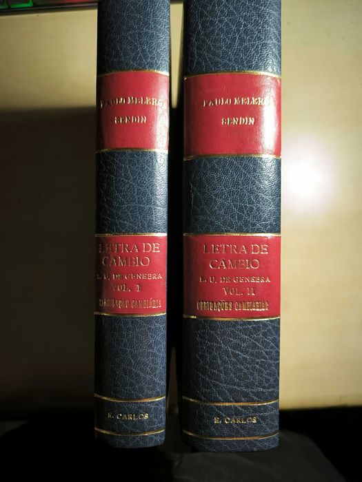 Letra de câmbio vols. I e II