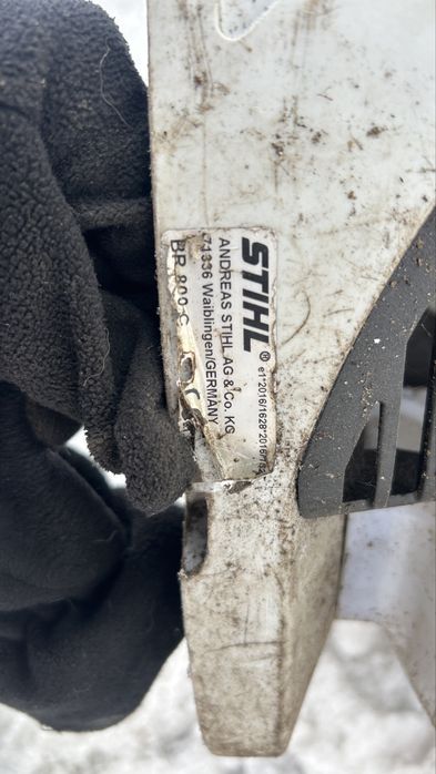 Dmuchawa plecakowa Stihl br 800 c mocna