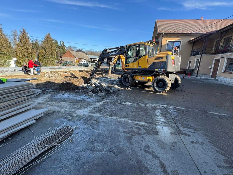 Prace ziemne,  Roboty rozbiórkowe, utwardzanie terenu!