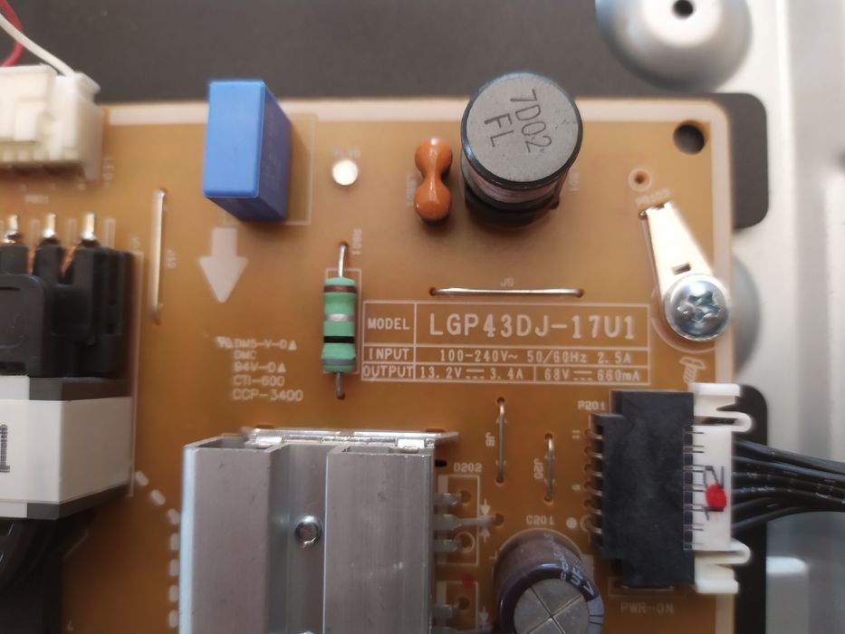 Peças TV LG 43UJ630V