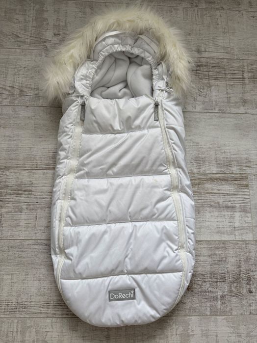 Зимовий флісовий конверт для новонародженого