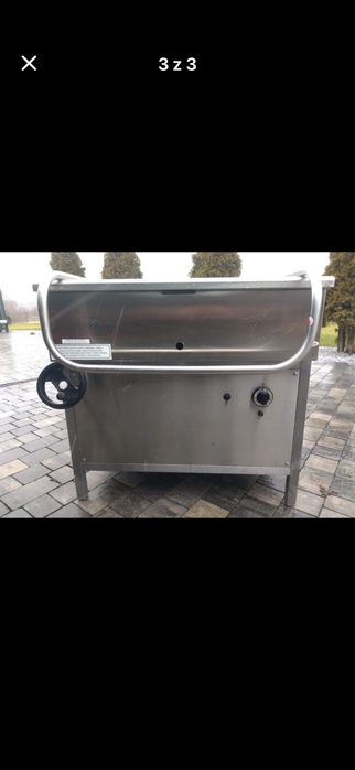 Patelnia gastronomiczna gazowa