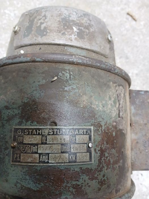 Silnik elektryczny 230 volt.