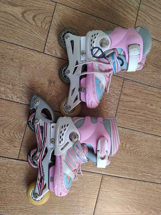 Продам раздвижные ролики на девочку