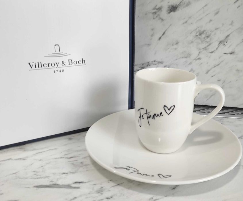 Подарочный набор посуды "Я люблю тебя" Villeroy&Boch серия Statement
