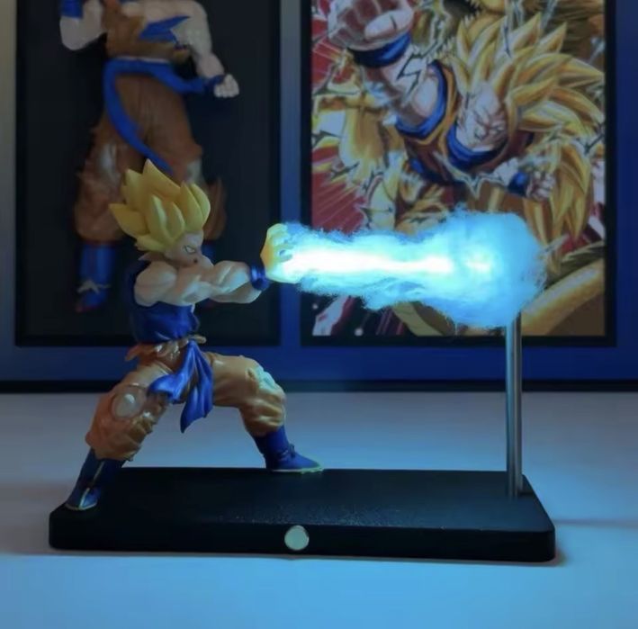 Estatueta do Goku com luz Dragon Ball