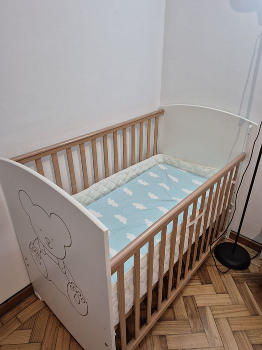 Berço bebe pouco usado