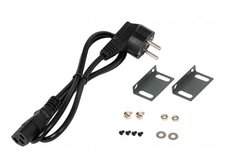 Nowy SWITCH POE do kamer 4xPOE 100Mbps 2xUpLink 75W extend mode