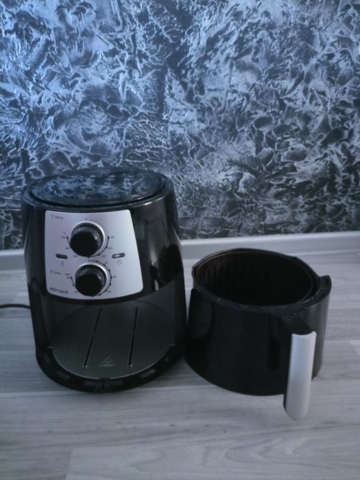 Frytkownica beztłuszczowa Delimano, czarny Air Fryer.