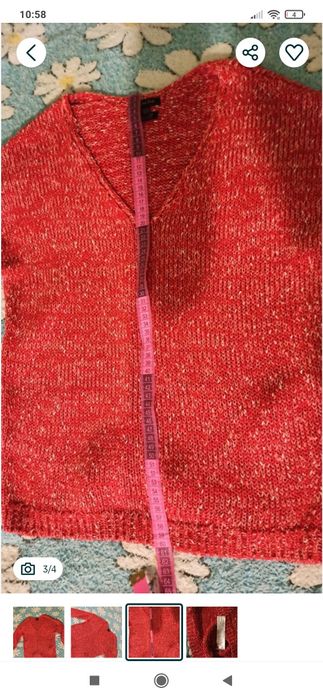 Женский свитер Massimo Dutti