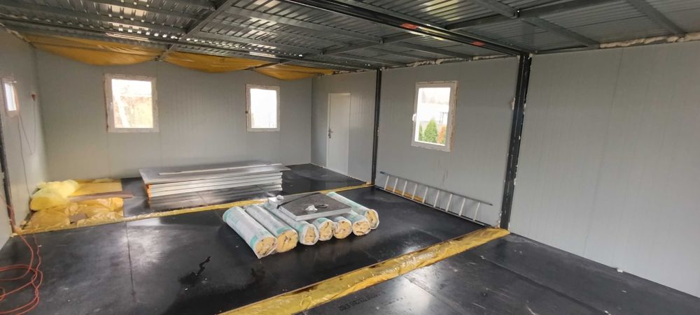 Kontenery Domek z tarasem 54m2 + 18m2 - 6m / 12 m