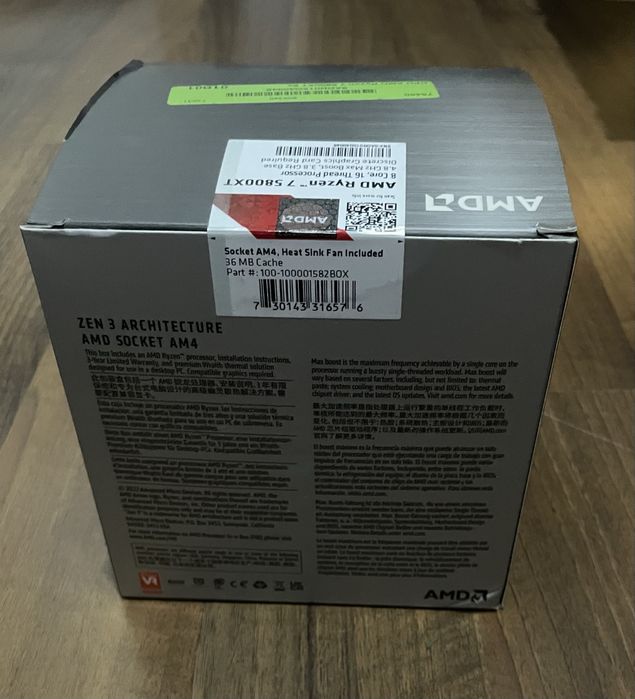 Procesor AMD Ryzen 7 5800x