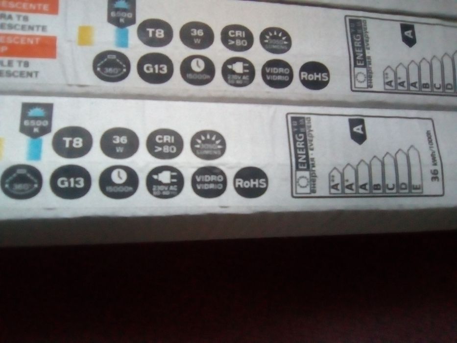 Lâmpada Flurescente Grande de 36watts da Marca Aslo Nova
