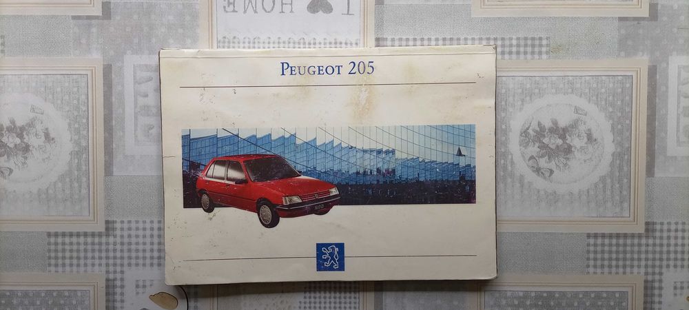 Manual do Proprietário Peugeot 205