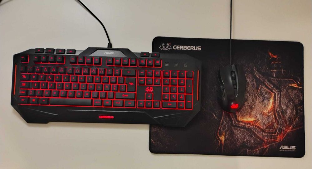 Conjunto Gaming Asus Cerberus