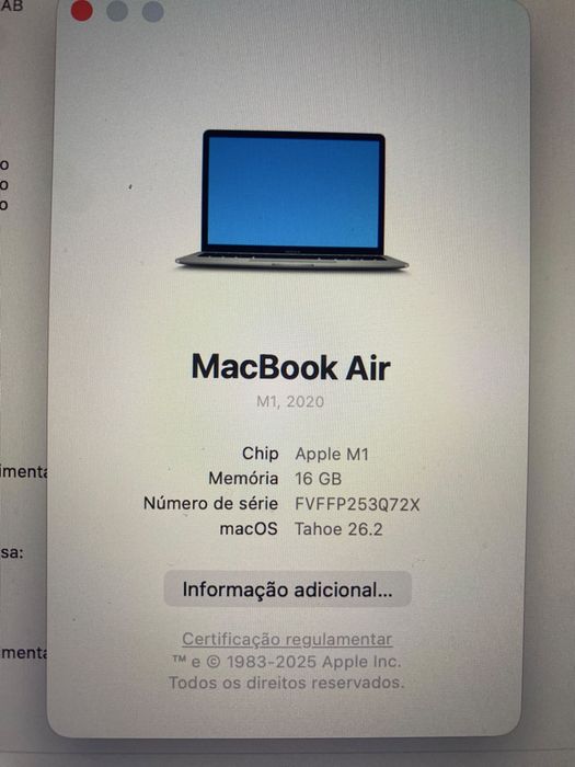 Macbook air M1 16GB 1TB 13"
