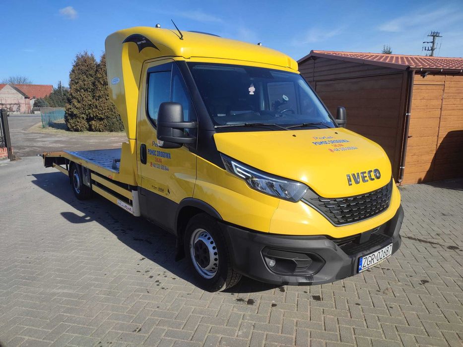 Iveco daily 3.0 automat full led zbiornik paliwa 280l autolaweta