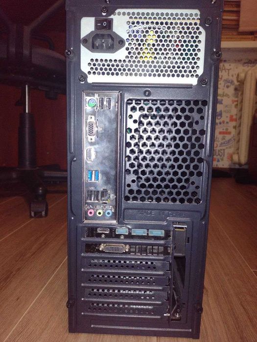 Продам компьютер i3-8100box, rx480 8gb