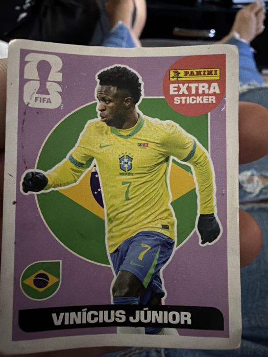 Cromo vinicius junior legend mundial  2026