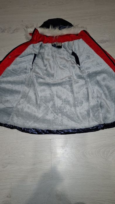 Куртка-пальто зима 116-122см