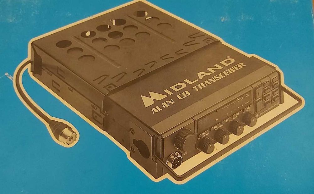 Rádio CB MIDLAND ALAN 28 com gaveta.64283956488451122