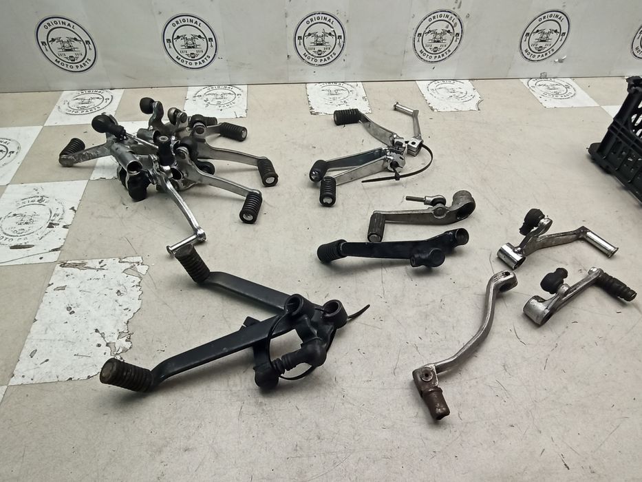 Pedais mudanças, travão moto