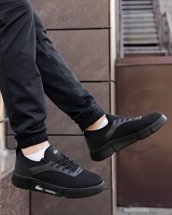 ТОП! Нові кросівки Lacoste Black 40 41 42 43