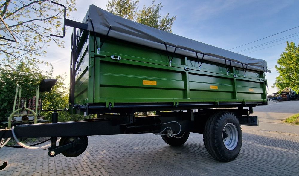 Przyczepa Krone 7.8T 3 stronny wywrot