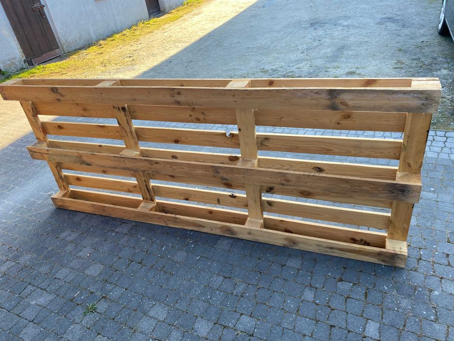 Paleta drewniana duża 250x100 cm.