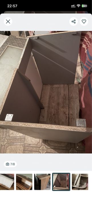 Терміново ! Продам 2 тумби і 2 шафи кухонні. Бу.
