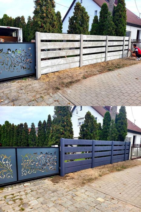 Ogrodzenia betonowe 4 w 1