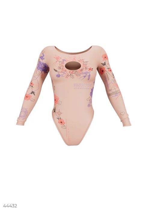 Боді з принтом  Душа Gepur