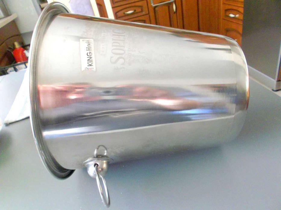 SOPLICA Wiaderko Pojemnik do szampana wina lodu Cooler KINGHOF KH-1242