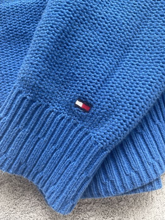 Sweter Tommy Hilfiger - Premium Cotton - 100% ORYGINAL! Niebieski S.
