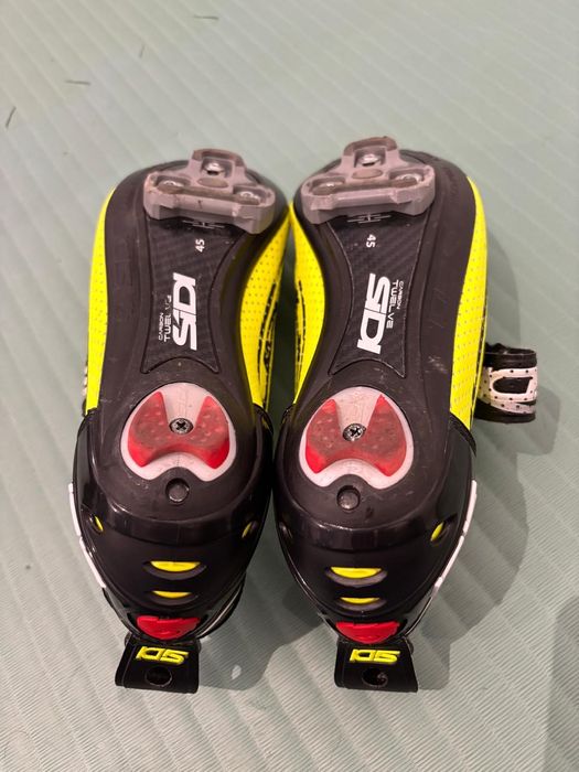 Sapatilhas Sidi Triathlon T-4 Carbon Comp - Tam: 45