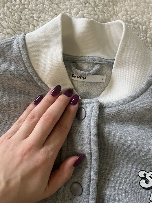 Kurtka bejsbolówka szara Cropp S