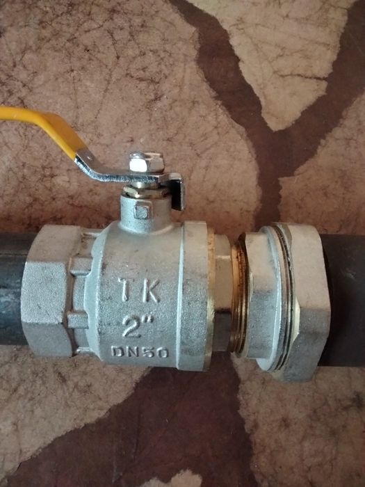 Газовий кран кульовий