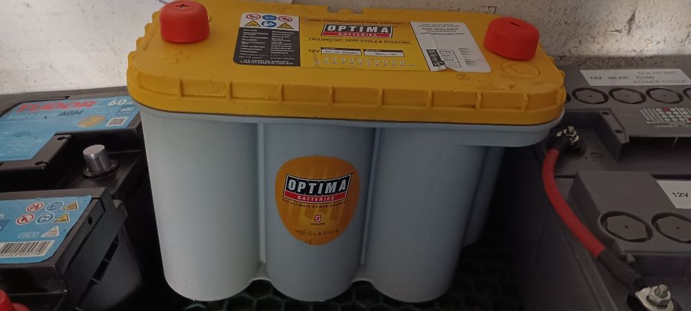 Baterias solares de 240 amperes em GEL