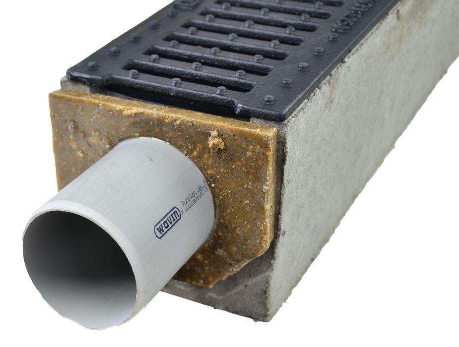 Kanał Odwodnienie DN100 H125 C250 12,5x14cm korytko beton ruszt żeliwo