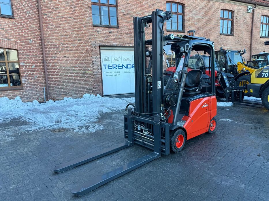 Linde E20PH-01  FV23% Import Po Serwisie Bateria BDB Stan Elektryczny Czołowy 2000KG