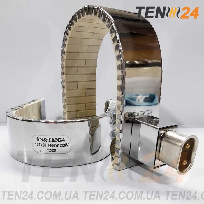 Кільцевий керамічний нагрівач зі сталевою стяжкою – надійний захист