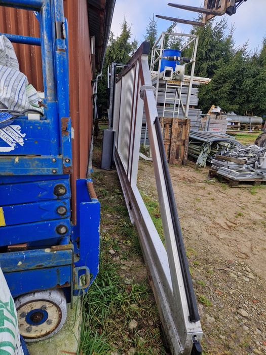 Brama przesowna aluminiwa