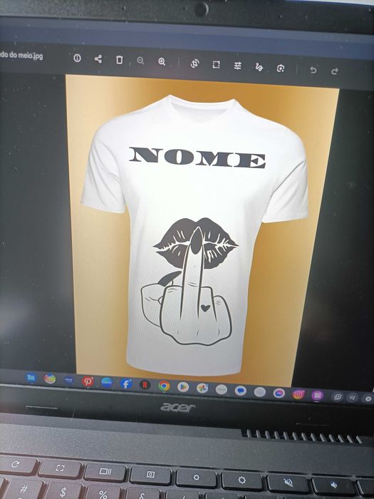 Personalização texteis