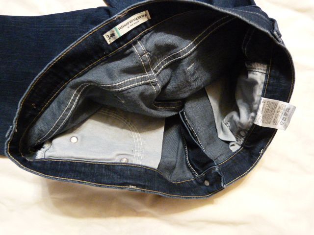 Джинсы темно синие Lee 36/30, Мексика