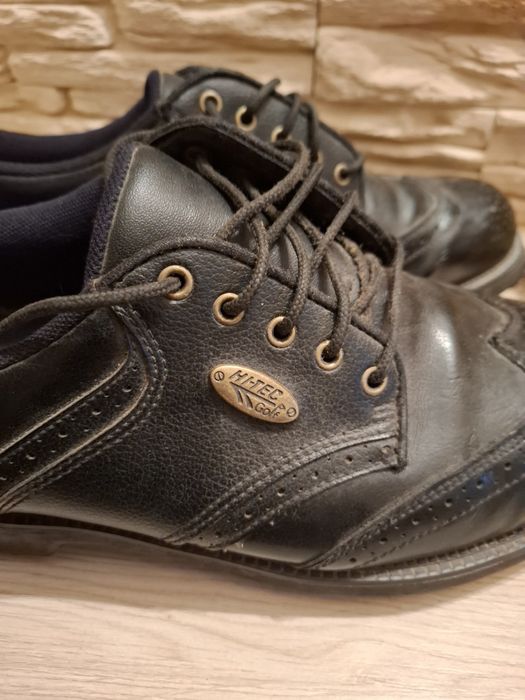 Buty skórzane do golfa 41